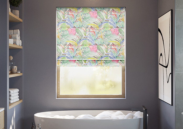 Los Angeles Velvet, Fruit Salad - Twist&Fit Roman Blind - Image 3